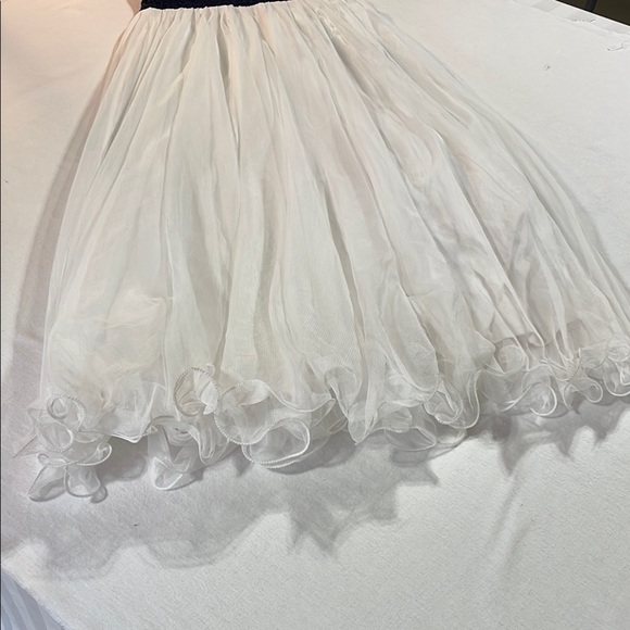 Girls Sequin Pleated Gown Party Dress Wedding 14 - Picture 15 of 16